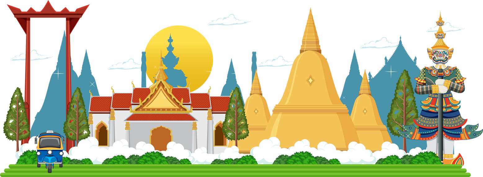 Bangkok Thailand Attraction Landmarks